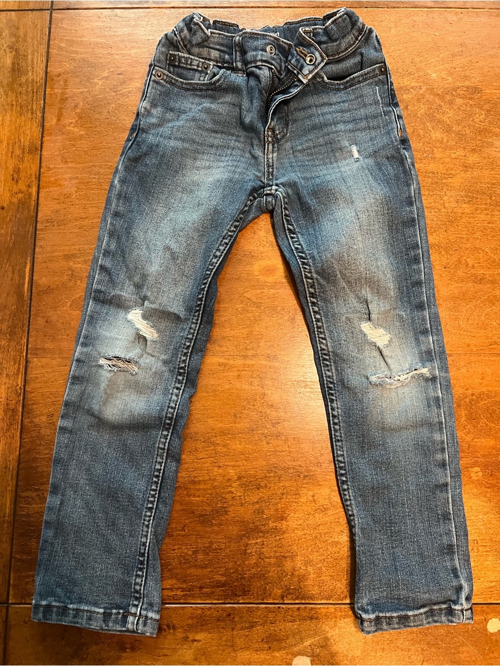 Wonder Nation Boys Distressed Slim Jeans — Size 6